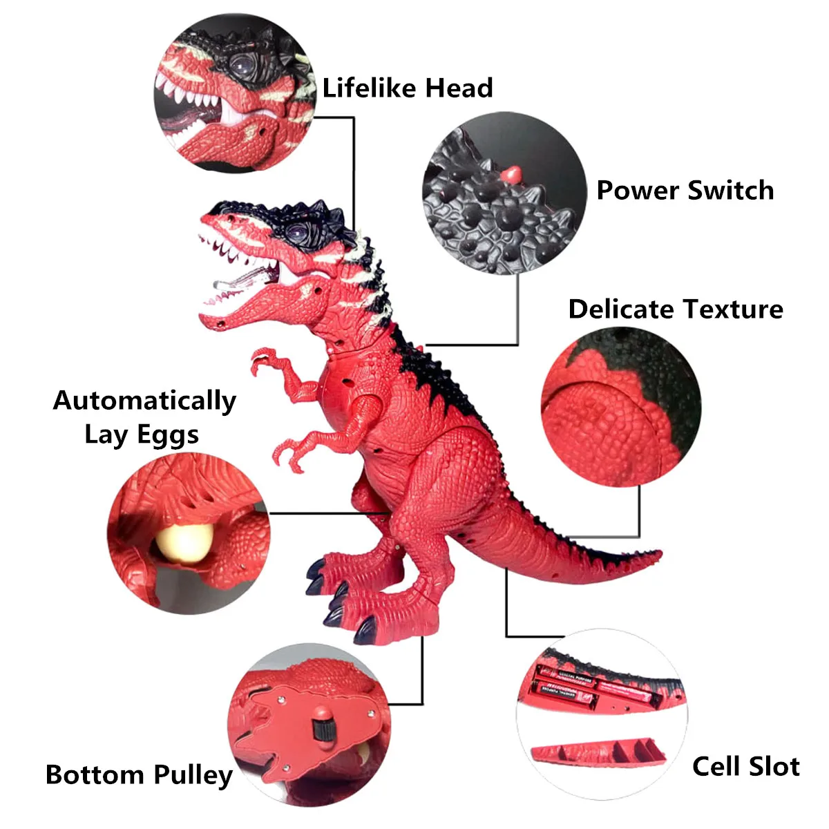 Электрический спрей динозавр движущийся шагающий динозавр ходячая тираннозавр игрушка Rex Электрический динозавр кладет яйца подарок для детей