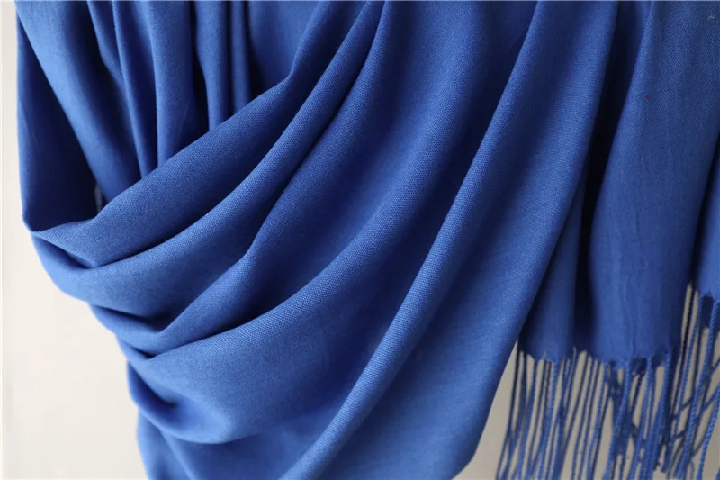 Однотонный кашемировый шарф с принтом Cachecol Foulard мужчины женщины пары хиджаб с бахромой кашемировый палантин пончо Echarpe