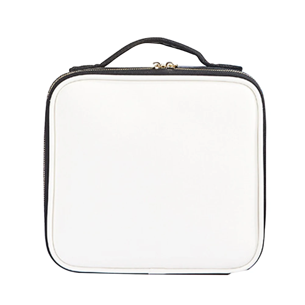 

Case Zipper Handbag Organizer Multi-grid Storage Travel Professional Makeup Bag Waterproof Portable Cosmetic