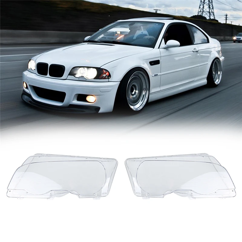 2 шт./компл. линзы для фар BMW E46 Cabridet/Coupe 2-Door 1999-2002 | Автомобили и мотоциклы