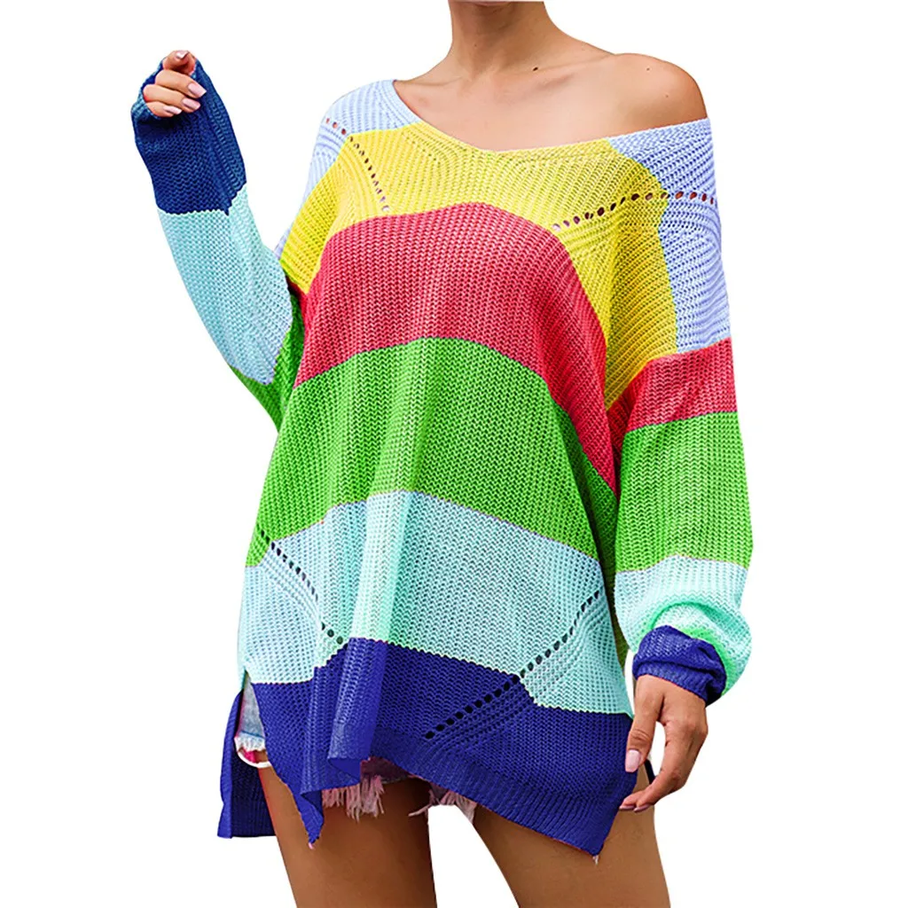 

JAYCOSIN Women Sweater High Elastic Off Shoulder 2019 Fall Winter Fashion Sweater Women Slim Sexy High Quality Knitted Pullover