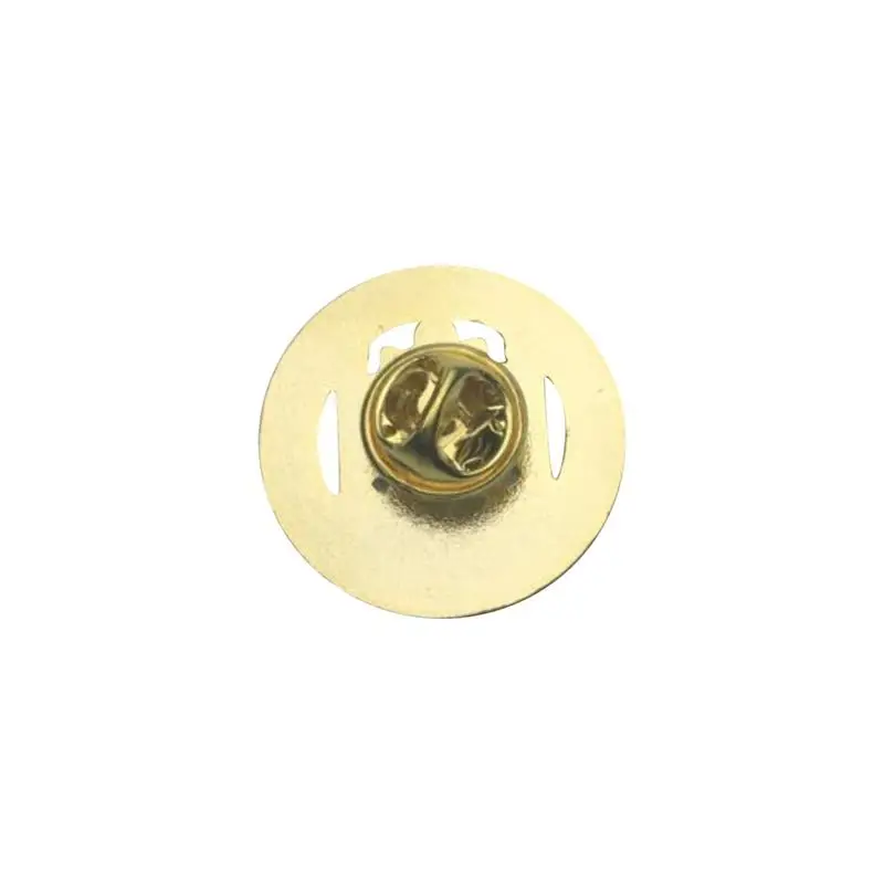프리메이슨 옷깃 핀 골드 신앙 희망 자선 에나멜 브로치, 나비 클러치, 31.8mm 선물 배지