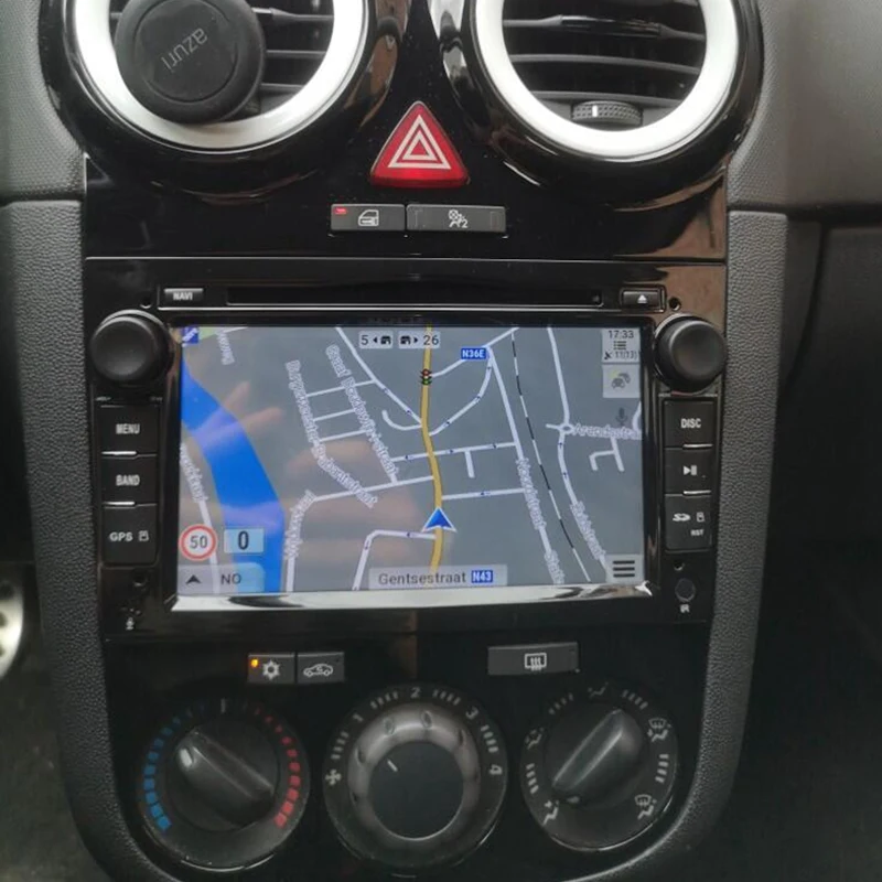 Perfect 2 Din Android 8.1 Car DVD Player for Opel Vectra C Zafira B Corsa D C Astra H G J Meriva Vivaro Multimedia GPS Navigation Radio- 9