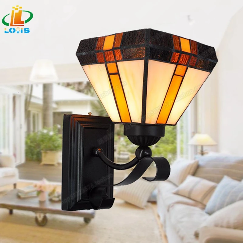 Ретро минималистичное маленькое настенное зеркало прикроватное стекло