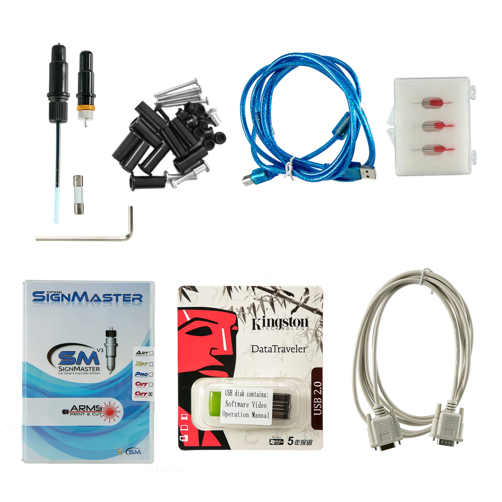 Vinyl Cutter Machine 28-34 Inch Vinyl Cutter Machine Floor Stand Vinly Sign Cutting Plotter Starter Kits Software Adjustable Force Speed
