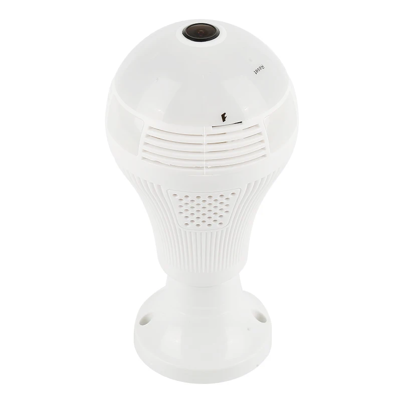 Панорамная лампа камера 1080P Full HD 2mp 360 градусов рыбий глаз Wi Fi беспроводной