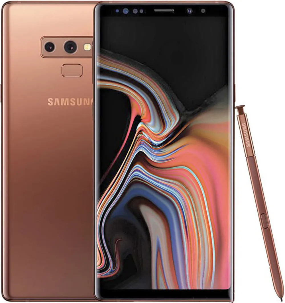 Samsung-Note 9携帯電話,512インチ画面,スマートフォン,デュアルSIMカード,Snapdragon  6.4オクタコア,8Gbラム,845 Gbメモリ