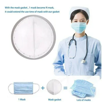 

20-100PC Disposable Anti Dust Haze Cloth 3-layer Dust Mask Filter Face Mask Gasket Anti Dust Haze Cloth Replacement Pad Anti-flu