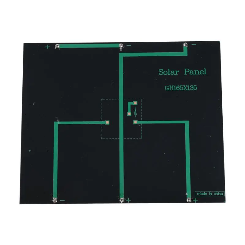 3,5 W 6V 583mA батареи из монокристаллического кремния эпоксидной смолы мини Панели Солнечные DIY Солнечное зарядное устройство Системы солнечных батарей Батарея зарядного устройства для телефона