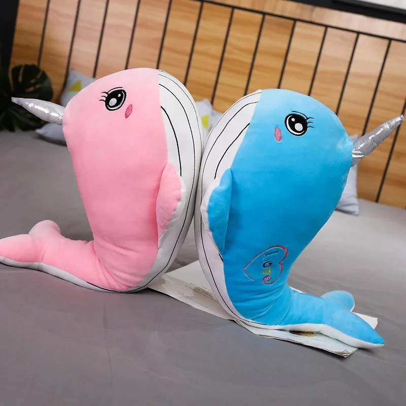 Милый КИТ плюшевая игрушка подушка с дизайном «Дельфин» подушка кукла