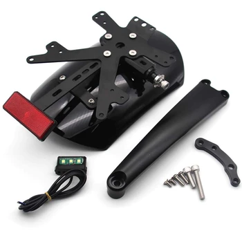 

For Bmw R9T R Nine T R1200 2016 2015 Rear Mudguard Bracket Mudguard with Led License Plate Light Motorcycle Accessories