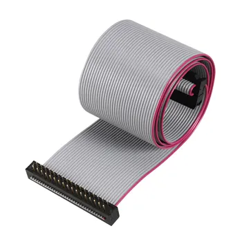 

uxcell IDC Wire Flat Ribbon Cable FC/FD Connector A-type 50Pins 2.54mm Pitch 0.5m 34Pin