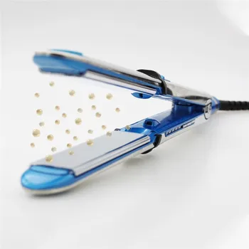 

Professional Blue Hair Straightener High Temperature Titanium Plates Flat Iron Fast Electric Straightening Irons Styling Tools