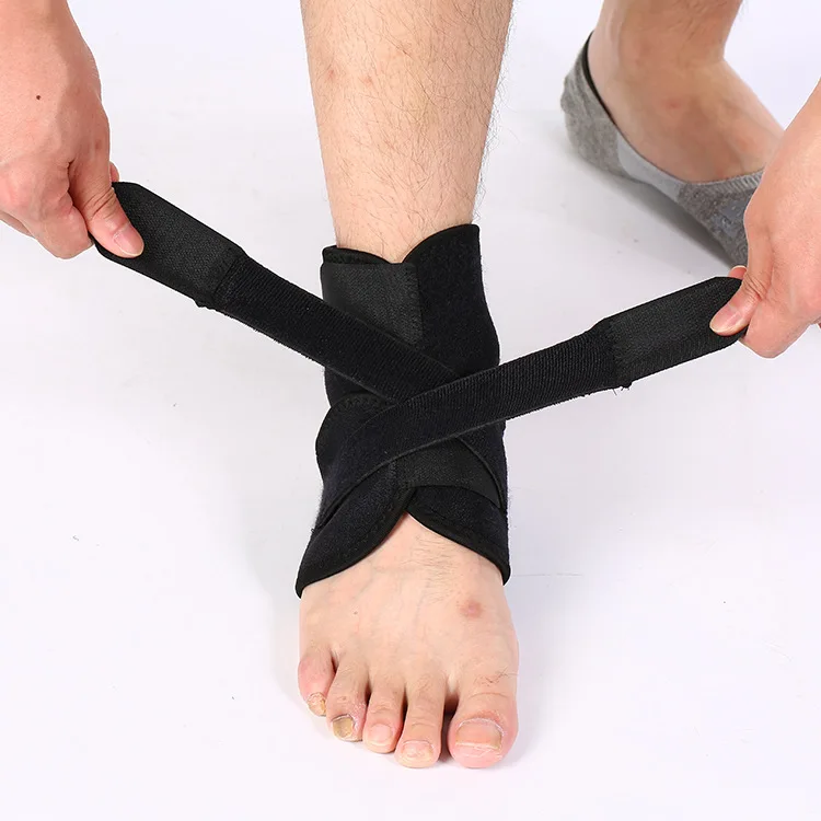 Волан спортивная одежда Баскетбол Футбол Sprain прижимной ремень анти-Ху Цзяо Ван поддержка лодыжки/Регулируемая Защита щиколотки
