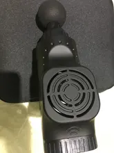 Pantalla LCD masaje arma profundo masajeador muscular dolor muscular cuerpo masaje de cuello ejercicio de relajación adelgazar la alivio del dolor