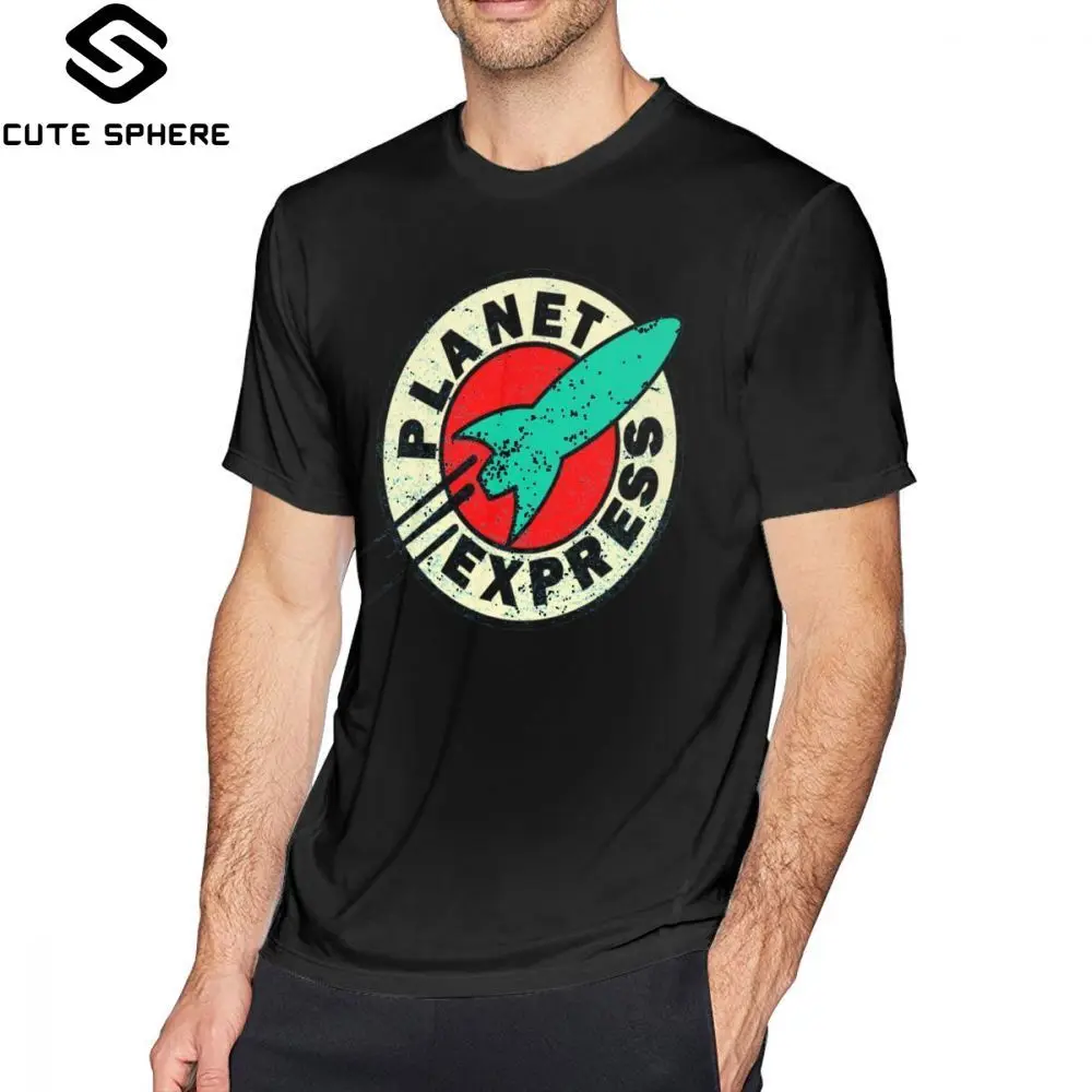 

Planet Express T Shirt Planet Express T-Shirt Print Casual Tee Shirt Male Oversize Short Sleeves Awesome 100 Cotton Tshirt