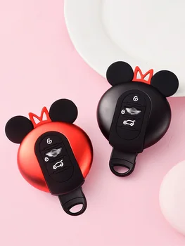 

Alloy Car Key Case Remote Cover Chain Holder for BMW Mini Cooper JCW R56 F54 F55 F56 F57 F60 Clubman Countryman Car Accessories