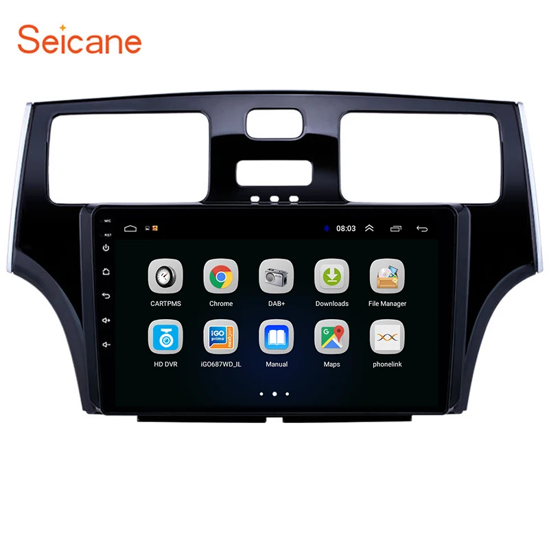 Автомагнитола Seicane 9 дюймов стерео Bluetooth Wi Fi GPS навигация для 2001 2002 2003 2004 2005 Lexus Android 8