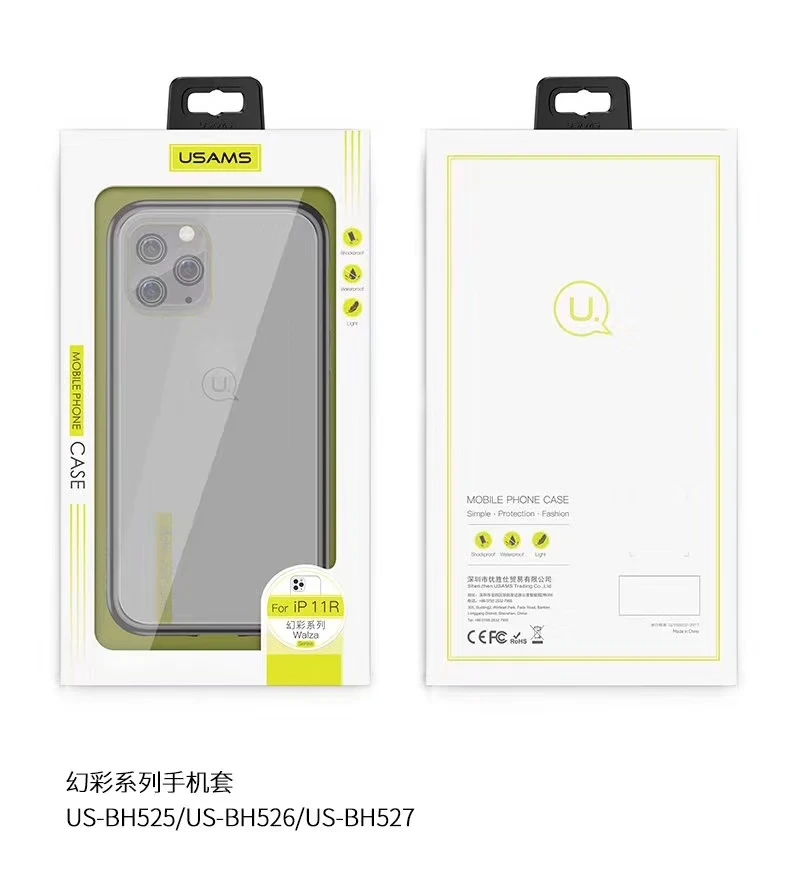 Оригинальный чехол USAMS для iPhone 11 новый 2019 противоударный бронированный Max/11R/11