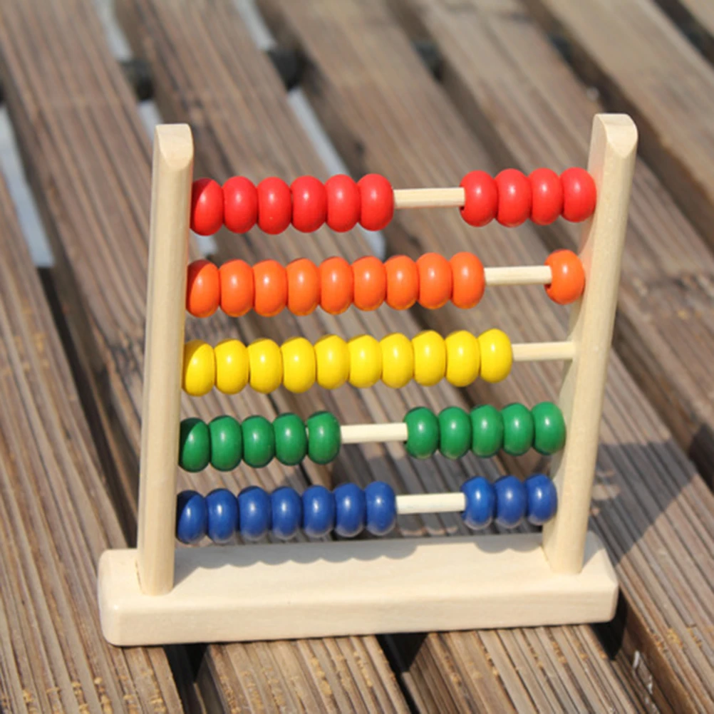 wooden counting beads