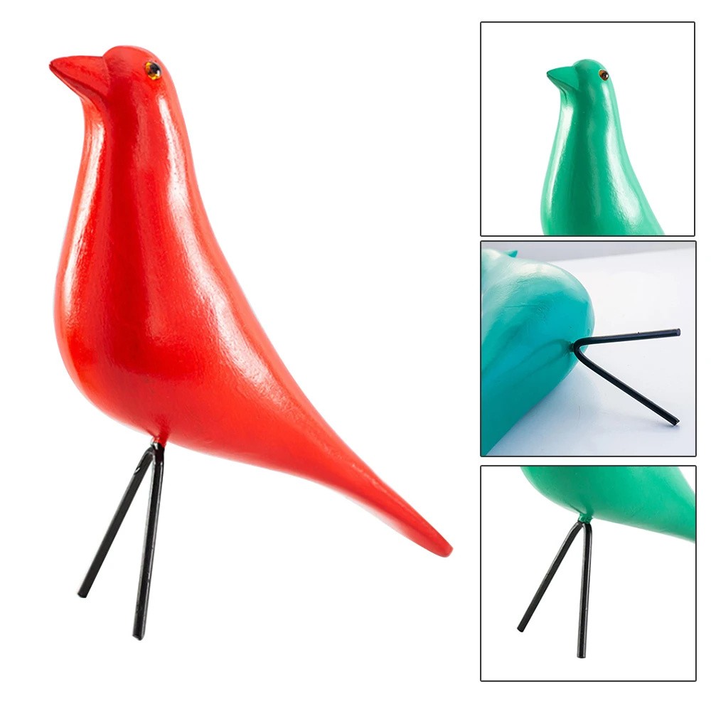 

European Resin Bird Figurine Home Interior Table Decoration Craft Wedding Christmas Gift Dove of Peace Statue Office Home Mascot
