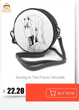 Сумка на плечо Darling In The Franxx, кожаная сумка Darling In The Franxx, женская сумка через плечо, уличная сумочка