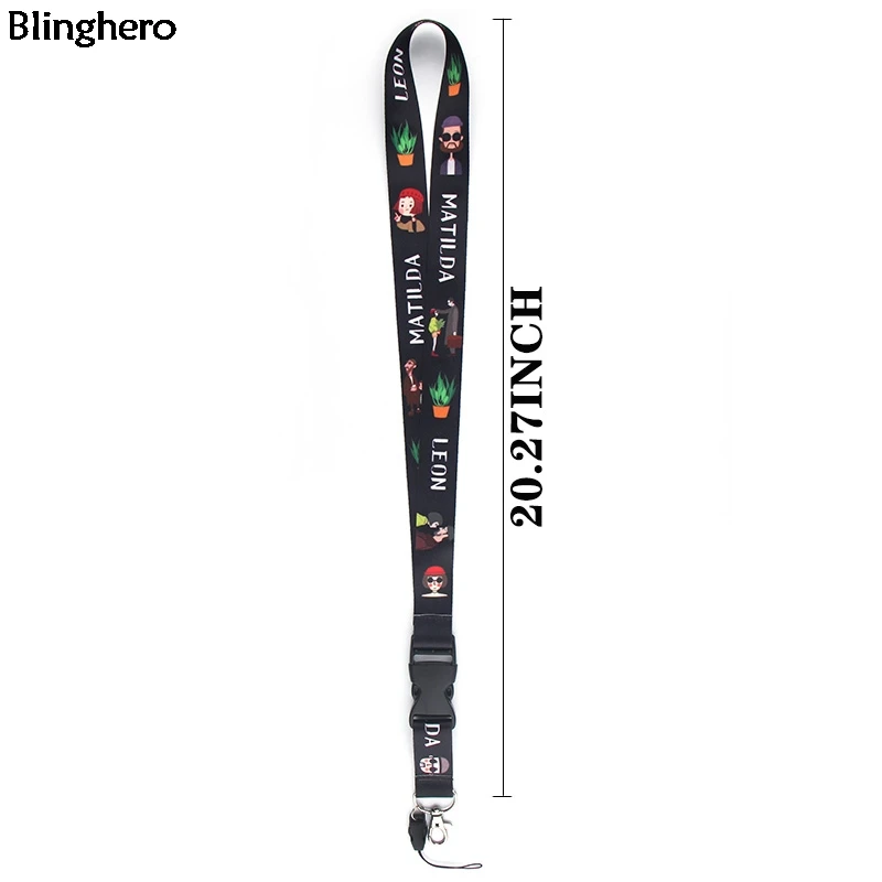 10 шт./лот, Blinghero, профессиональный шнурок для ключей, телефона, Мультяшные ремни на шею, ID значок, Висячие веревки, шнуры, подарок, BH0287