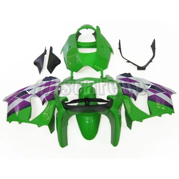

Full Fairing Kit For Kawasaki ZX9R ZX-9R 2000 2001 ABS Plastic Motorcycle Bodywork Green Purple White Cowlings ZX-9R 2000 2001