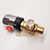 HOTAAN Solar Brass Thermostatic Mixing Valve, Pipe Thermostat Valve, Control the Mixing Water Temperature ► Photo 3/6