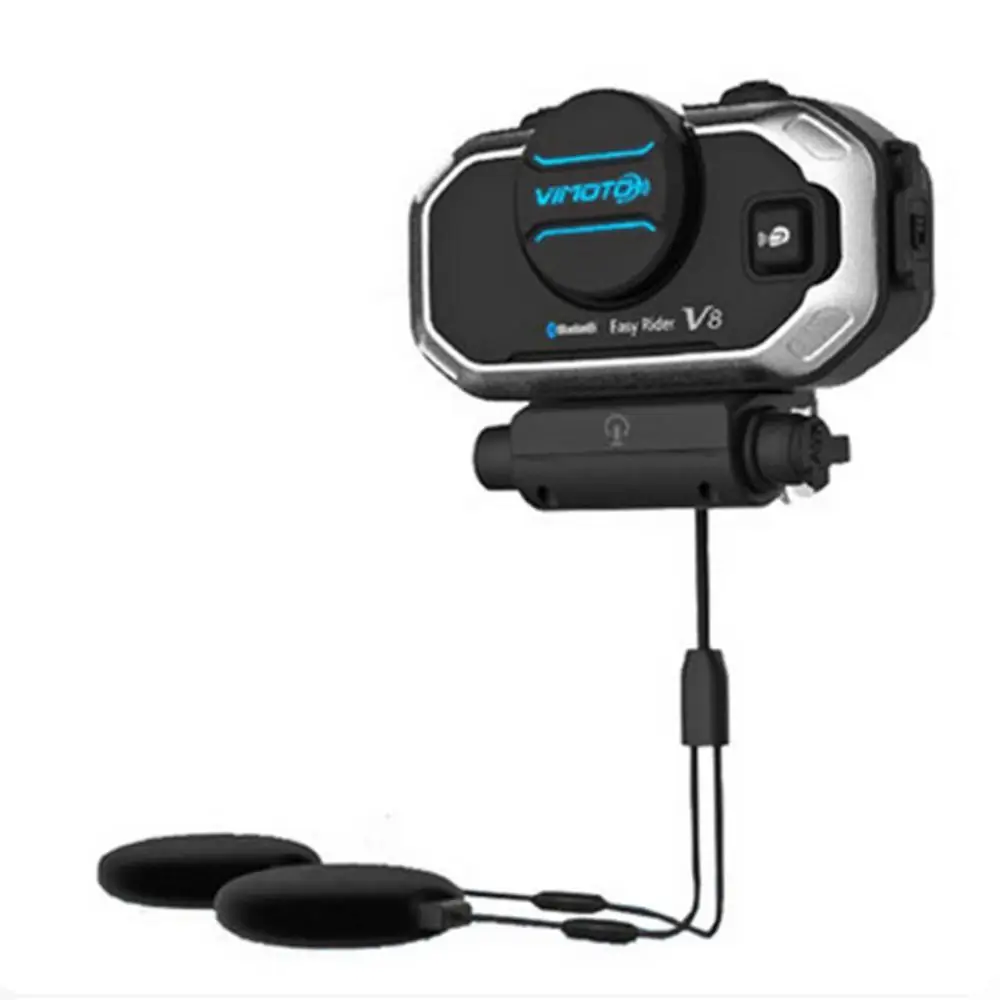

V8 Headset Bluetooth Headset Motorcycle Stereo Headset For Mobile Phone GPS 11