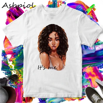 

Harajuku Women's T-Shirt Personality Pattern O Neck Ladies Tops Cotton Soft Women Clothing Casual Kawaii Tee Shirt