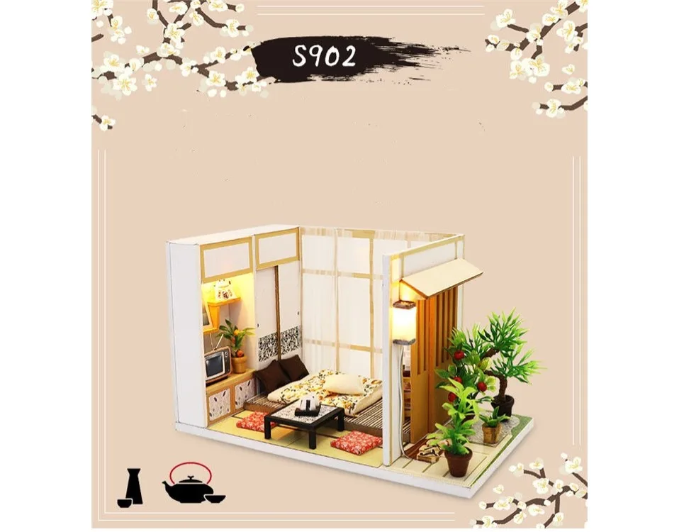 Quite Times DIY Miniature Room Kit 1 H327a14197c4c4179ae73f61aeb61599dL - Dollhouse Australia