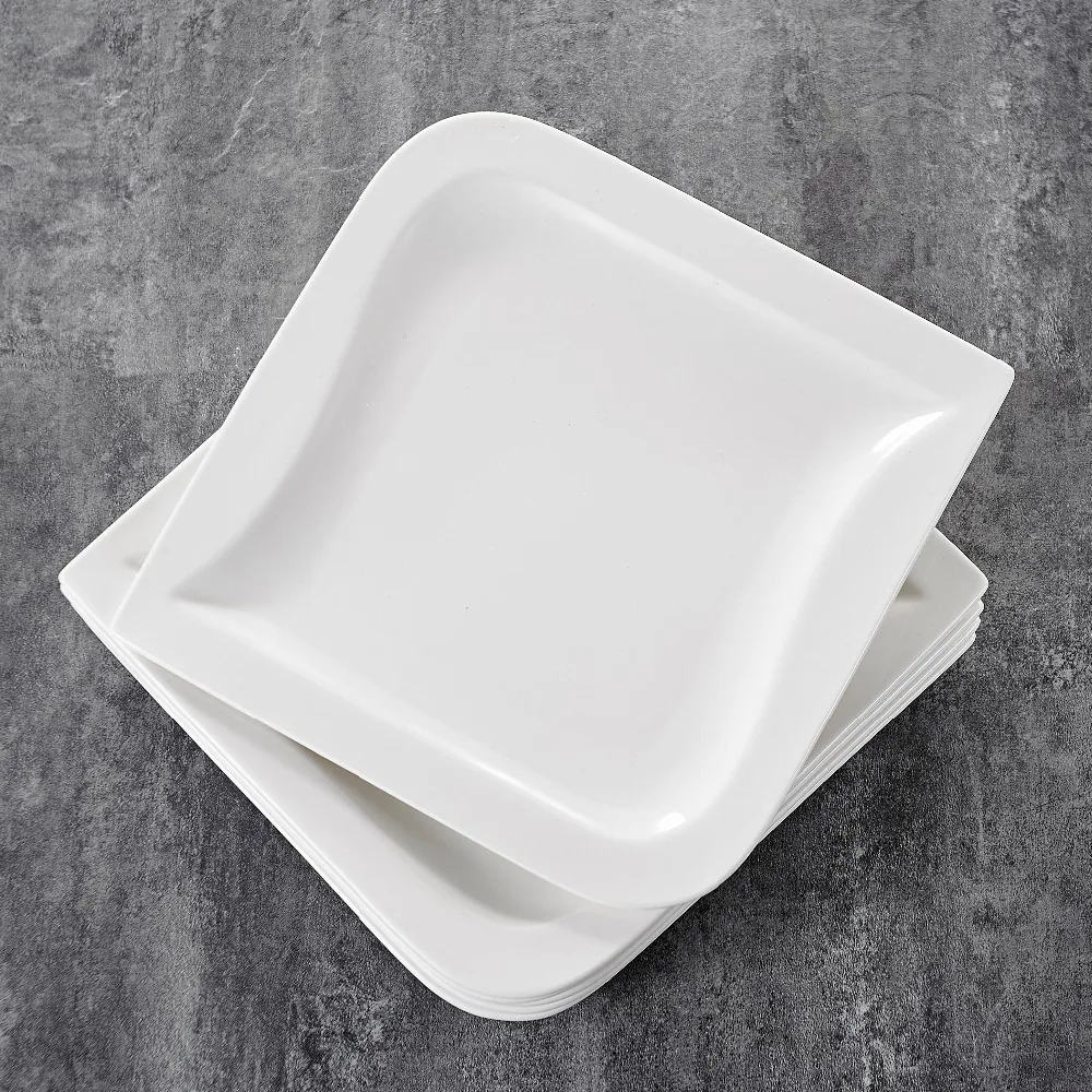 MALACASA серия Joesfa 6 Piece 10 25 &quotцвета слоновой кости белый фарфор фарфоровые