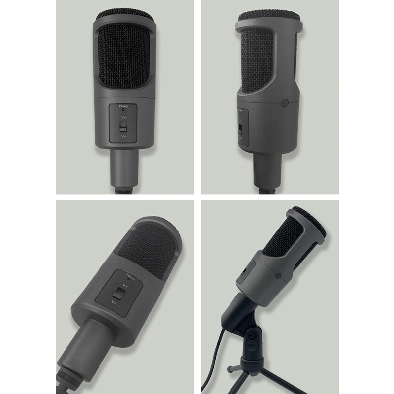 Omni-direcional com Microfone Redução de Ruído Atualizado em Todas as Direções com Plugue de Interface Klw-som Sensível 3.5 Som Usb ou - Image 6