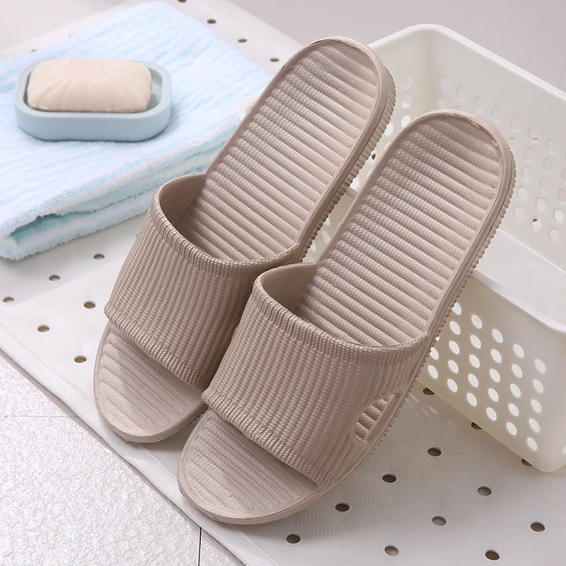 Summer Men Indoor Slippers Floor Flat Shoes Indoor Eva Flip Flops Man Woman Non-slip Bathroom Home Slippers Zapatillas De Hombre