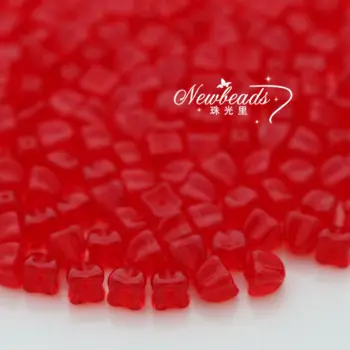 

Flower 6mm,Czech Glass Beads Wholesale,Color 9008 Sim Ruby, Qty. 100 pieces/lot