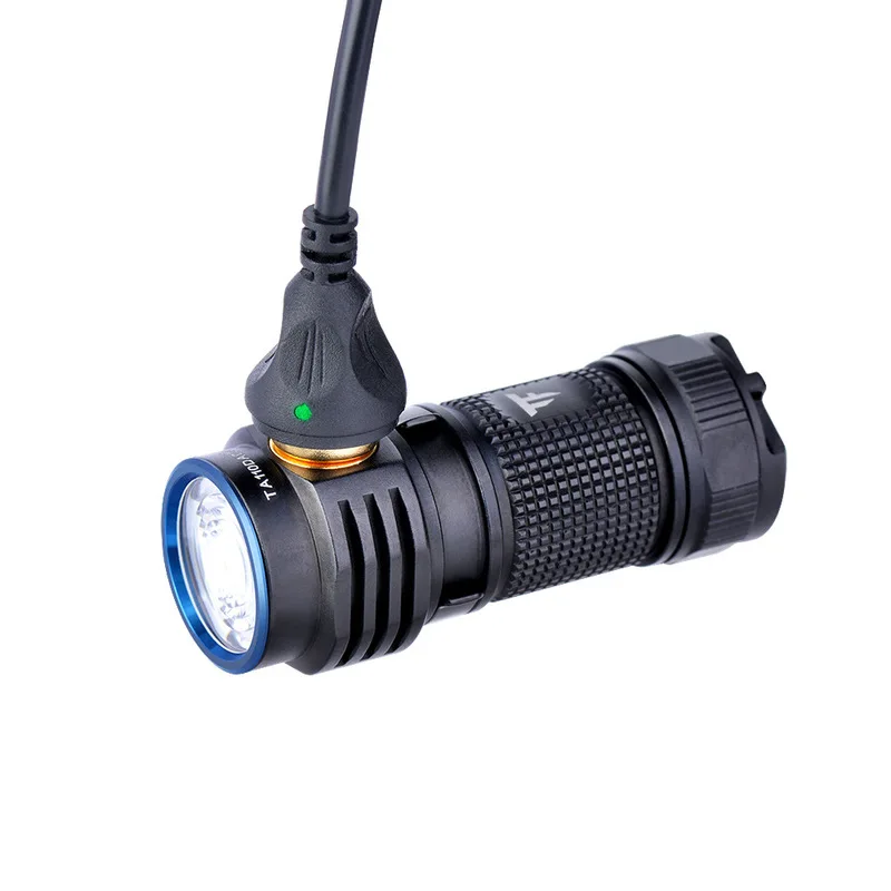 Trustfire MC1 XPL HI T6 1000 люмен EDC тактический фонарь Мини светодиодный фонарь водонепроницаемый магнитный светодиодный фонарь-брелок фонарь