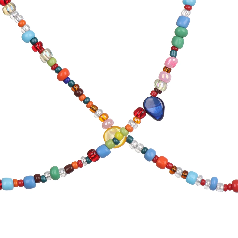 1PC Fashion Sweet Women Glasses Chain Colored Beaded Eyeglass Lanyard Anti Slip Sunglasses Strap Spectacles Cord Accessories - 5