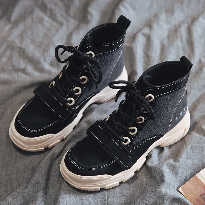

Red Man Autumn & Winter British-Style Martin Boots Women's 2019 New Style Versatile Handsome Locomotive Short Boots Online Celeb