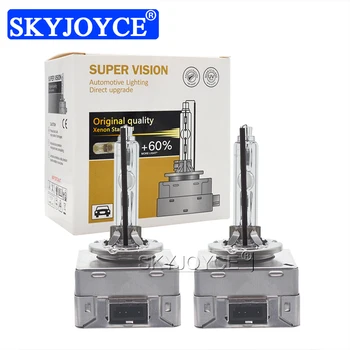 

SKYJOYCE Super Vision UV Free 35W 55W D1S D3S Xenon HID Bulb Lamp 6000K 8000K 4300K 5000K 12V Car Light Bulb With Metal Holder