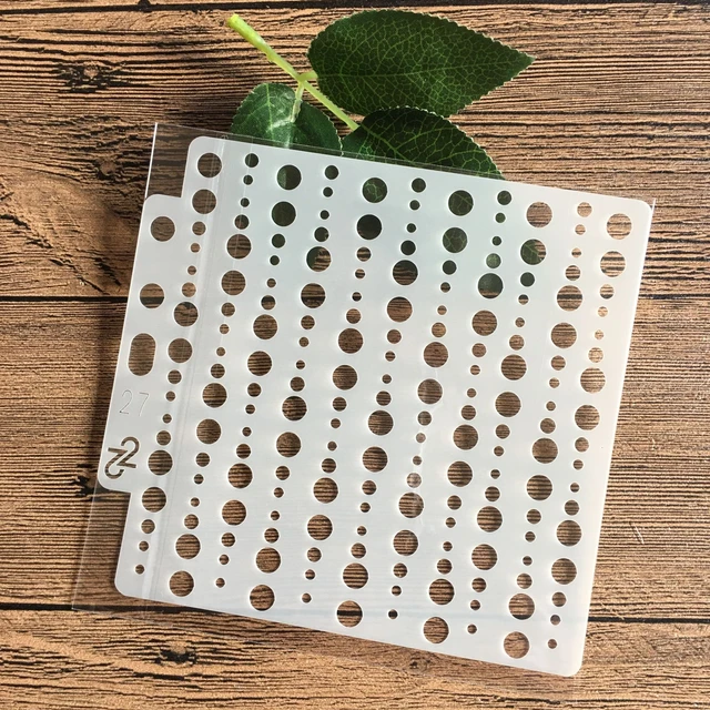 13*13 cm  DIY Stencils Painting Scrapbook Coloring Embossing Album Decorative Paper Card Template s27
