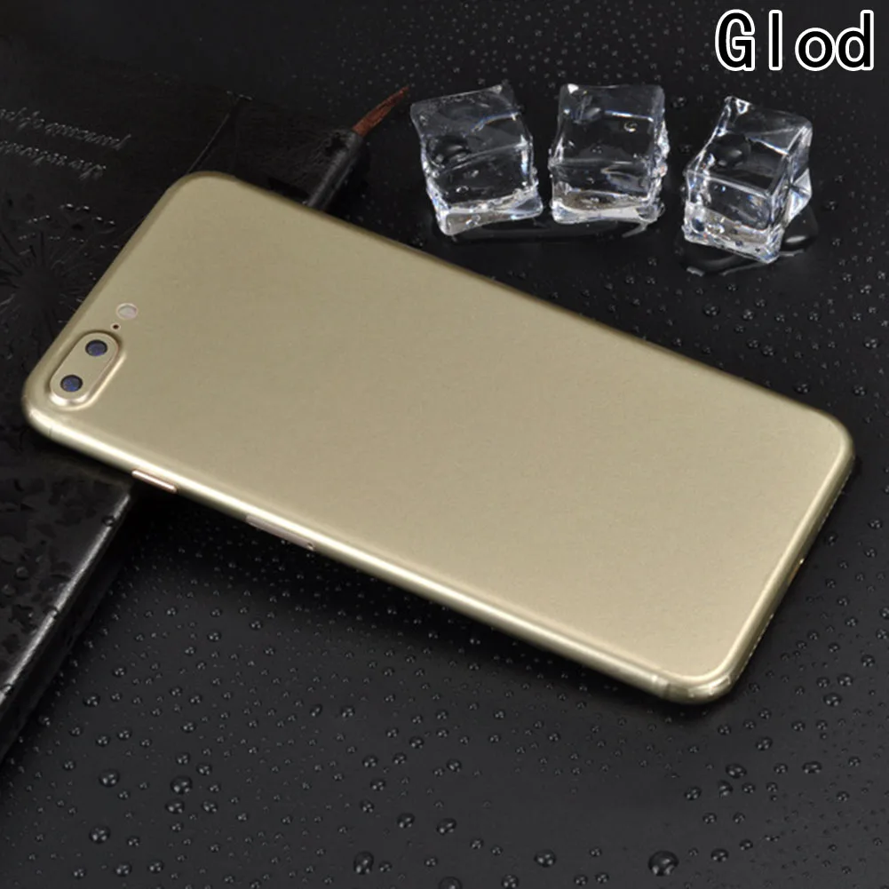 Новая поверхность льда для iPhone 7 8 7 Plus 8 Plus красная задняя пленка тонкий протектор экрана Защитная крышка наклейки цвет Пастер задняя
