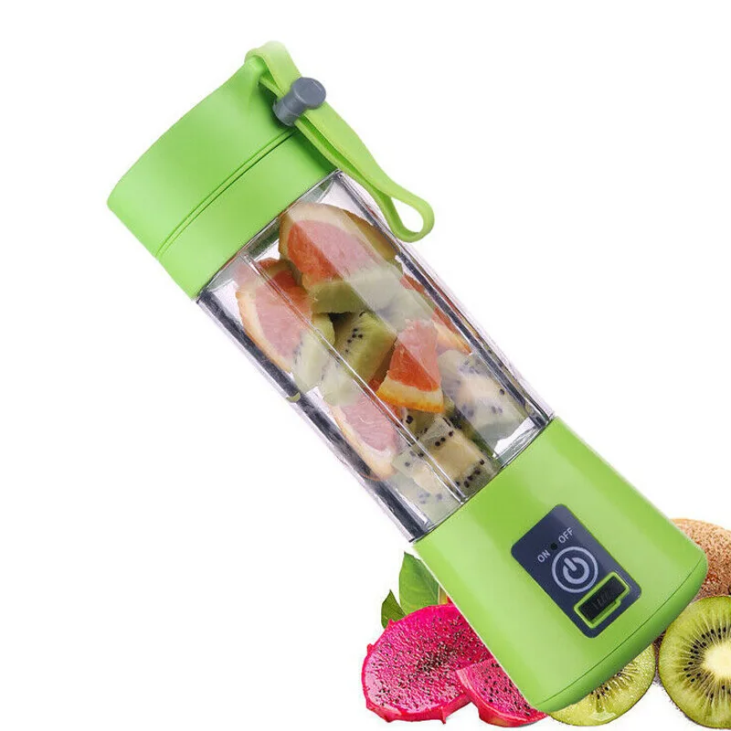

Portable Juicer USB Rechargeable Smoothie Blender Mixer Kitchen Tool 380ml VJ-Drop