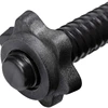 4Pcs/set Spinlock Collars, Anti-Slip Spin-Lock Collar Hex Nuts Screw Clamp Spinlock Collar for Dumbbell Weight Lifting 4