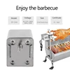 BBQ Grill Motor Rotating Motor Stainless Steel Spit Rotisserie Motor for Roasting Furnace Roasted Lambs Piglets Chicken Motor 2