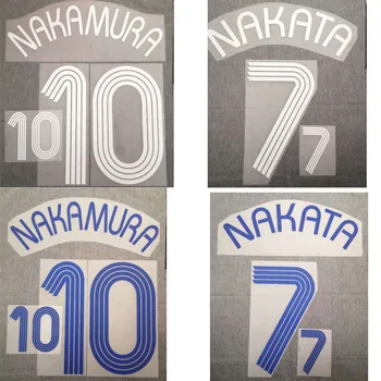 

2006 Japan #7 Nakata #10 Nakamura Nameset Customize Any Name Number Printing Iron on Transfer Badge