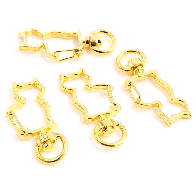 Snap Hook Trigger Clips Buckles For Keychain Lobster Lobster Clasp Hooks for Necklace Key Ring ClaspDIY Making