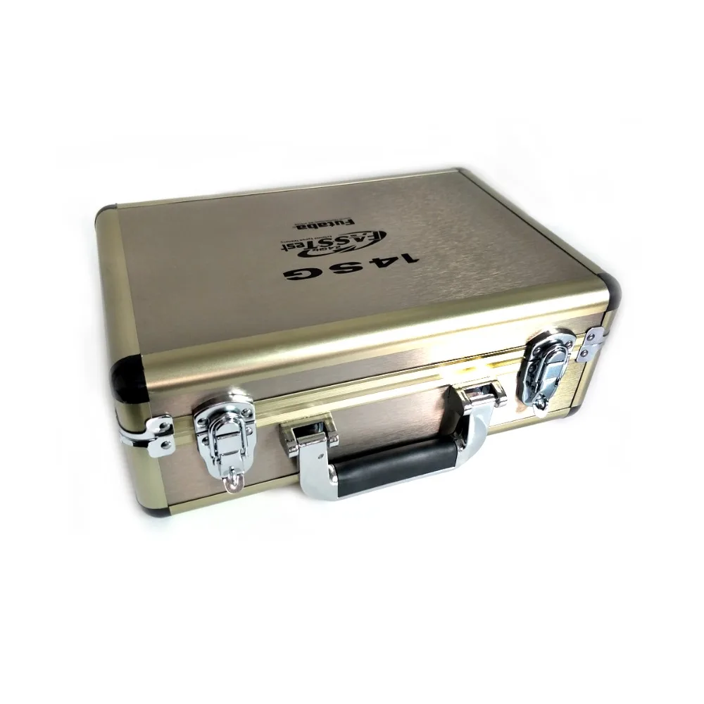 Transmitter Aluminum Suitcase Protection Case for Futaba 14SG 10C