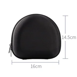 Premium Protective Hard Shell Headset Case Cover - Durable Carrying Case (Black)