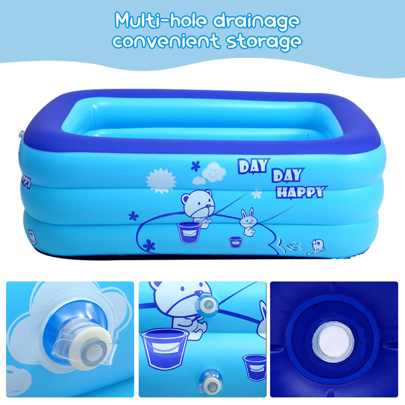 Inflatable Swimming Pool For Family Kids